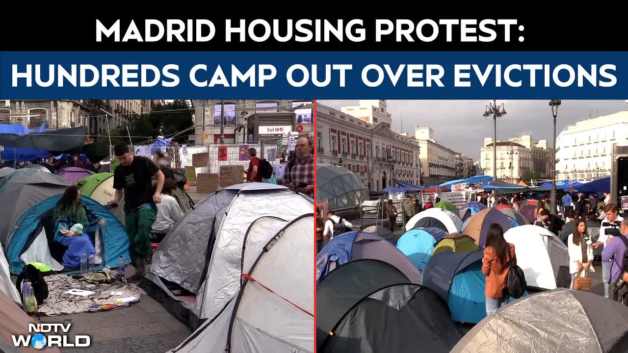 Madrid Housing Crisis: Activists Protest Evictions