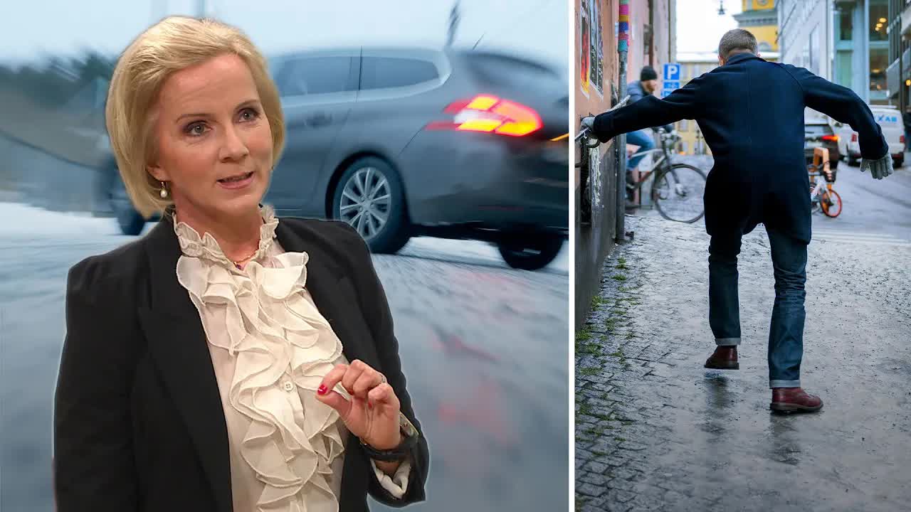 Förklaring av olika typer av halka och vädret