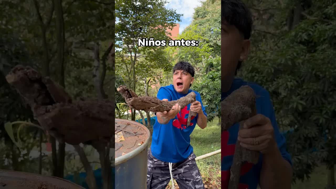 Niños antes vs niños ahora jugando Roblox