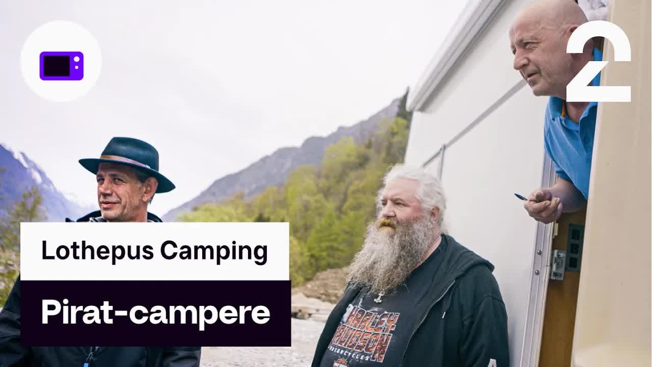 Lothepus håndterer pirat-campere på bobilplass