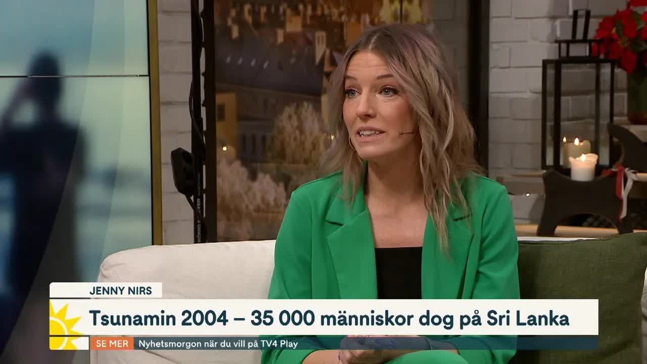 Jenny överlevde tsunamin i Sri Lanka för 20 år sedan