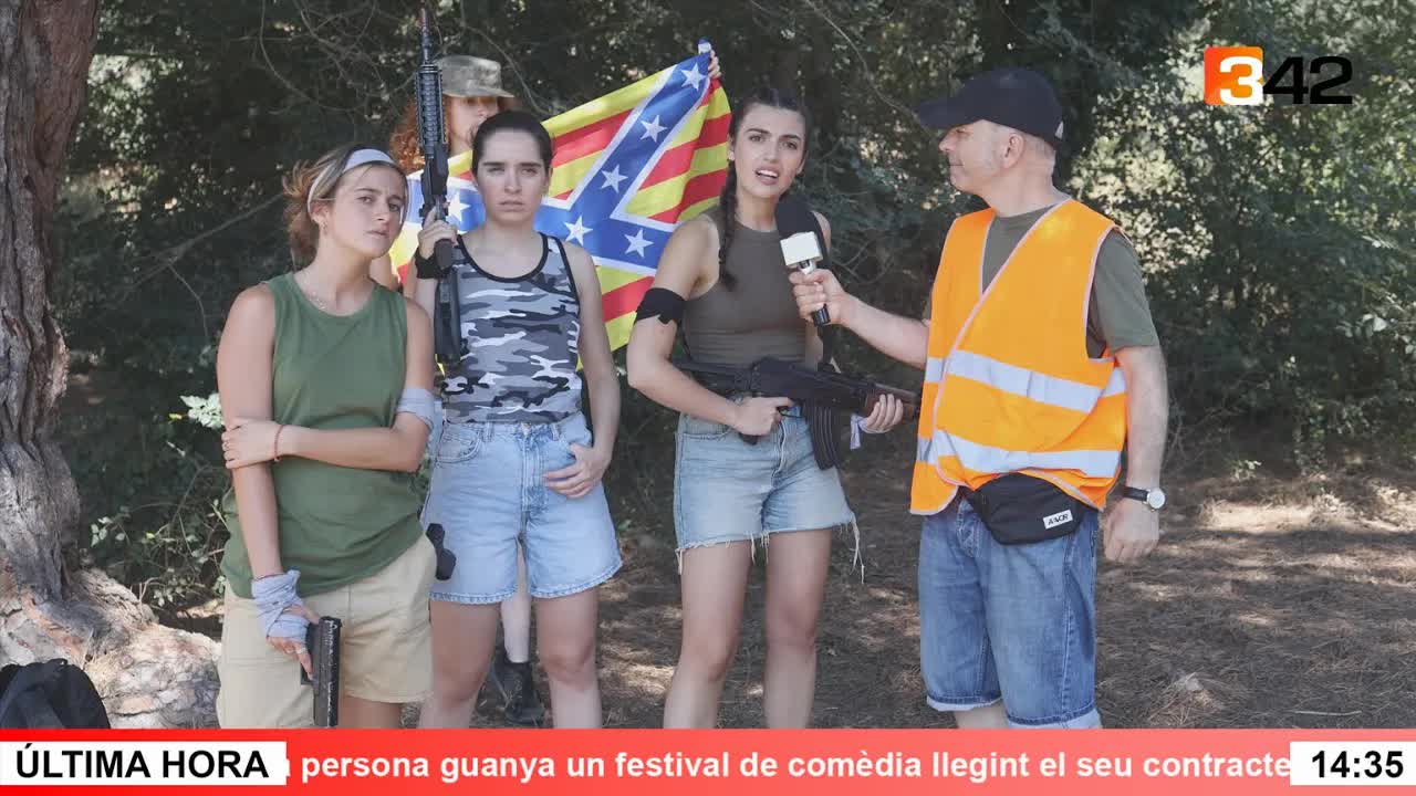 Paròdia de les milícies surenyes