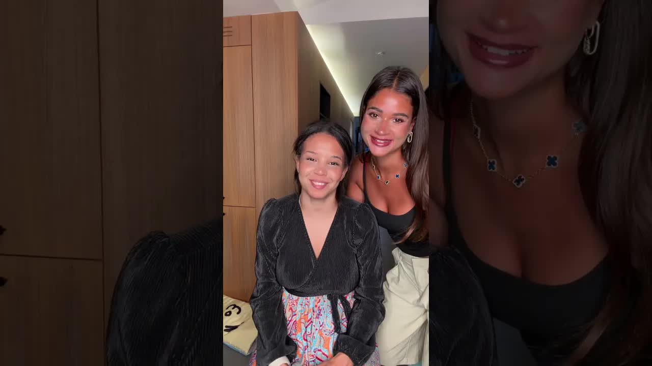 Maquillage de Celia : le résultat final
