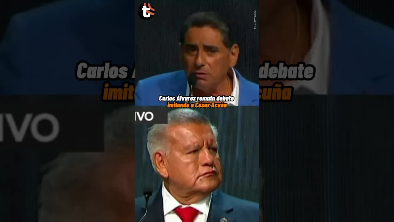 Debate presidencial y crítica a la corrupción en Perú