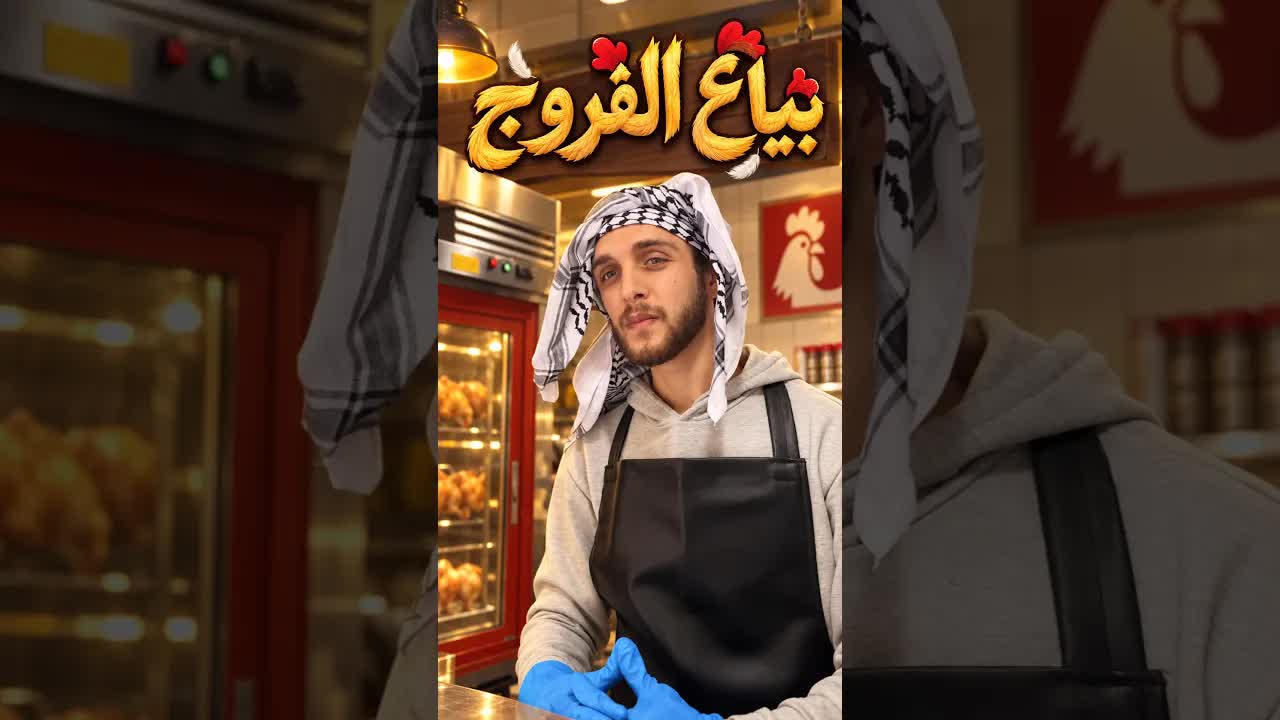 بياع الفروج والمشتري المتعجرف