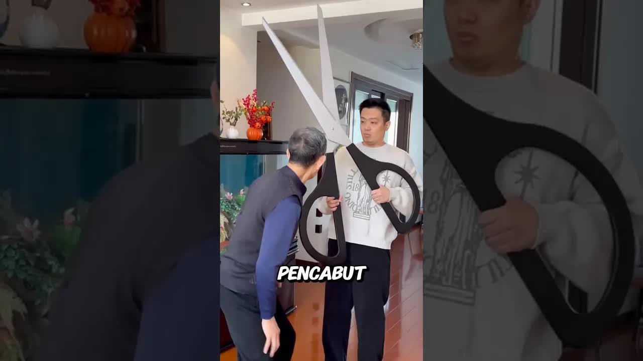 Hadiah ulang tahun kocak untuk sang kakek