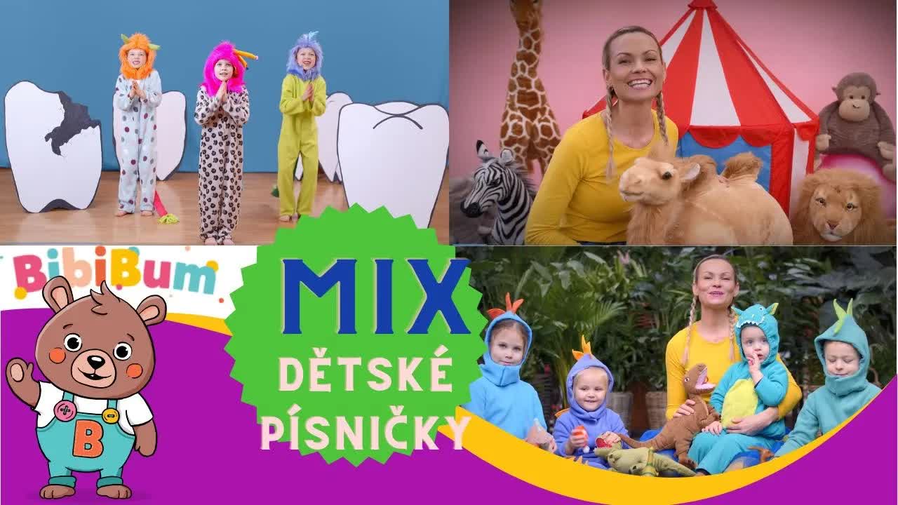 Veselá dětská písnička o cirkusu a dopravě
