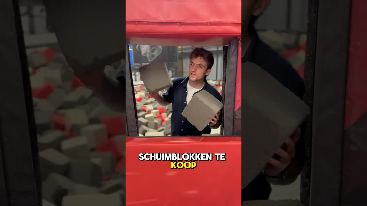 Stiekem geld verdienen met schuimblokken