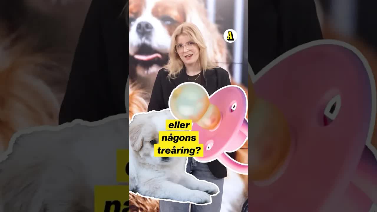 Influencer väljer hund framför barn i Skavlan
