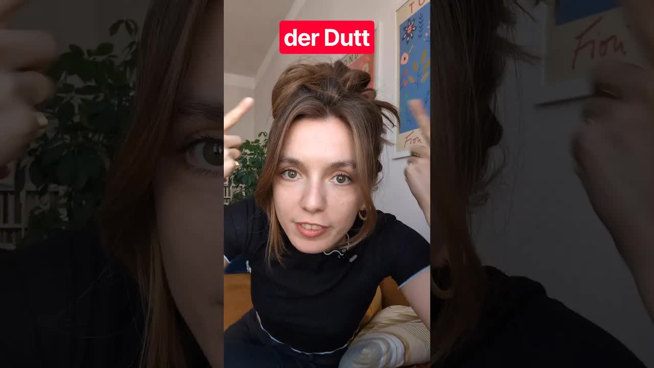 Haarvokabeln lernen: Zopf und Dutt