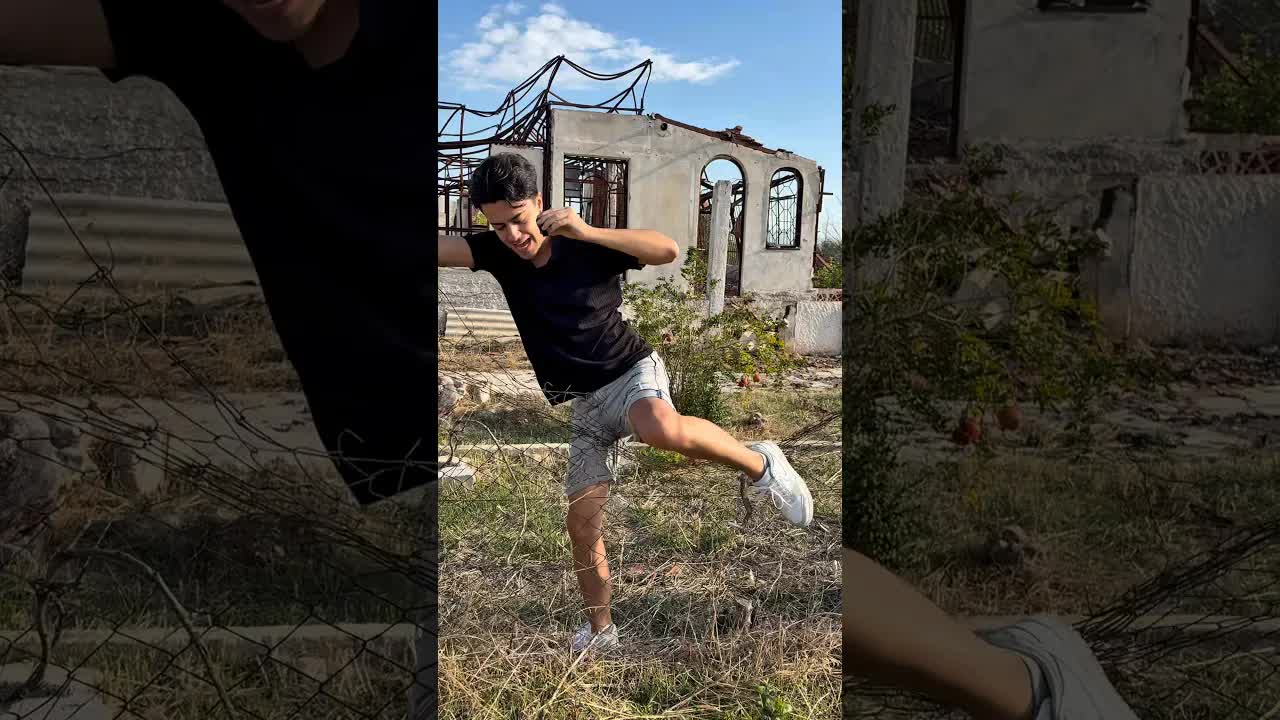 Επίσκεψη σε καμένο σπίτι για πρώτη φορά
