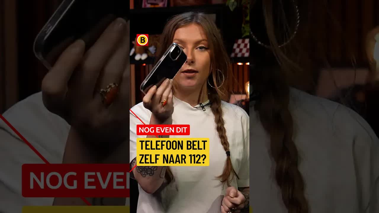 Hoe je telefoon automatisch 112 belt na een ongeluk