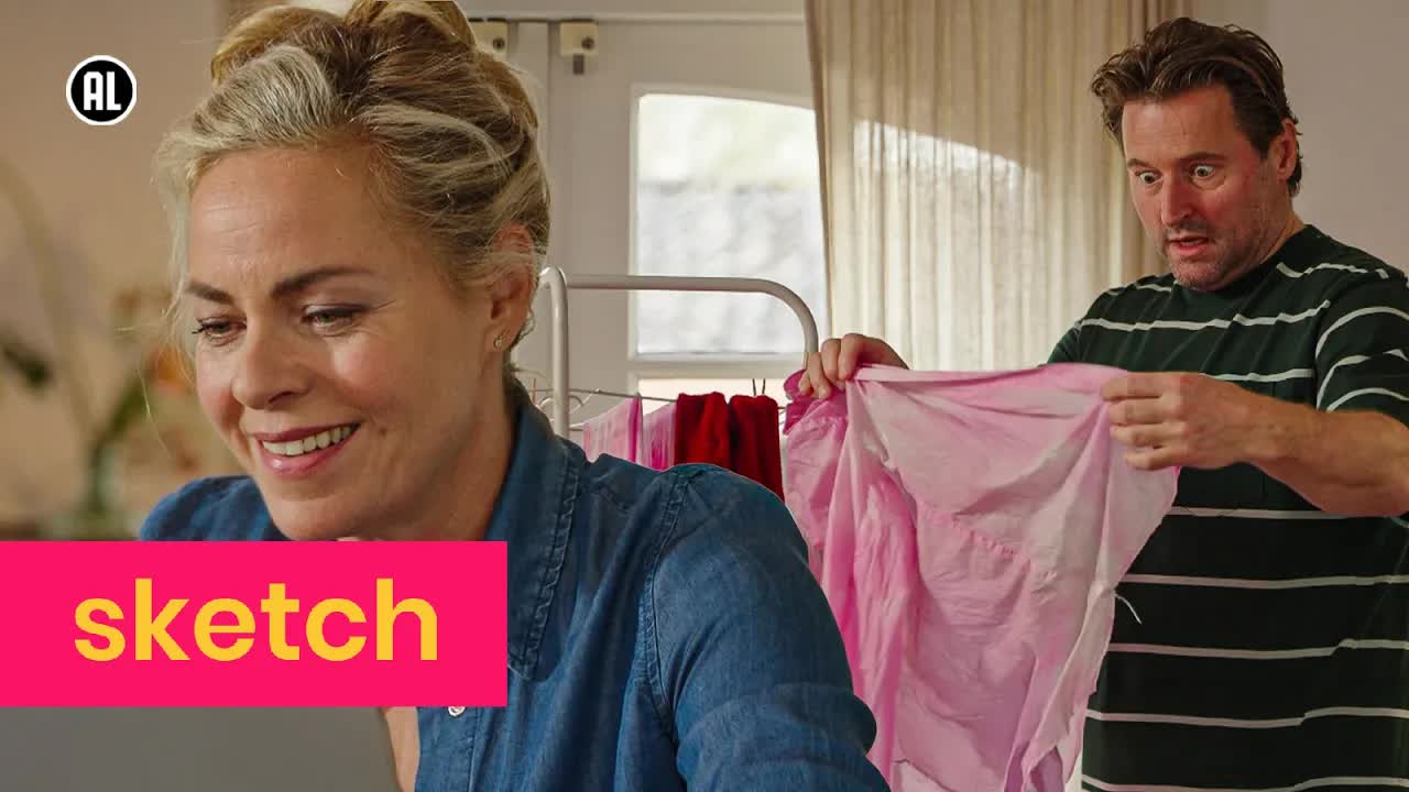 Een wasongeluk wordt een modetrend