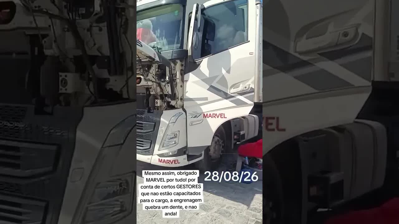 Motorista explica por que caminhão foi bloqueado