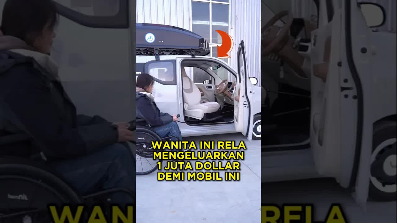 Wanita Ini Beli Mobil Mewah Untuk Keluar Dari Kursi Roda