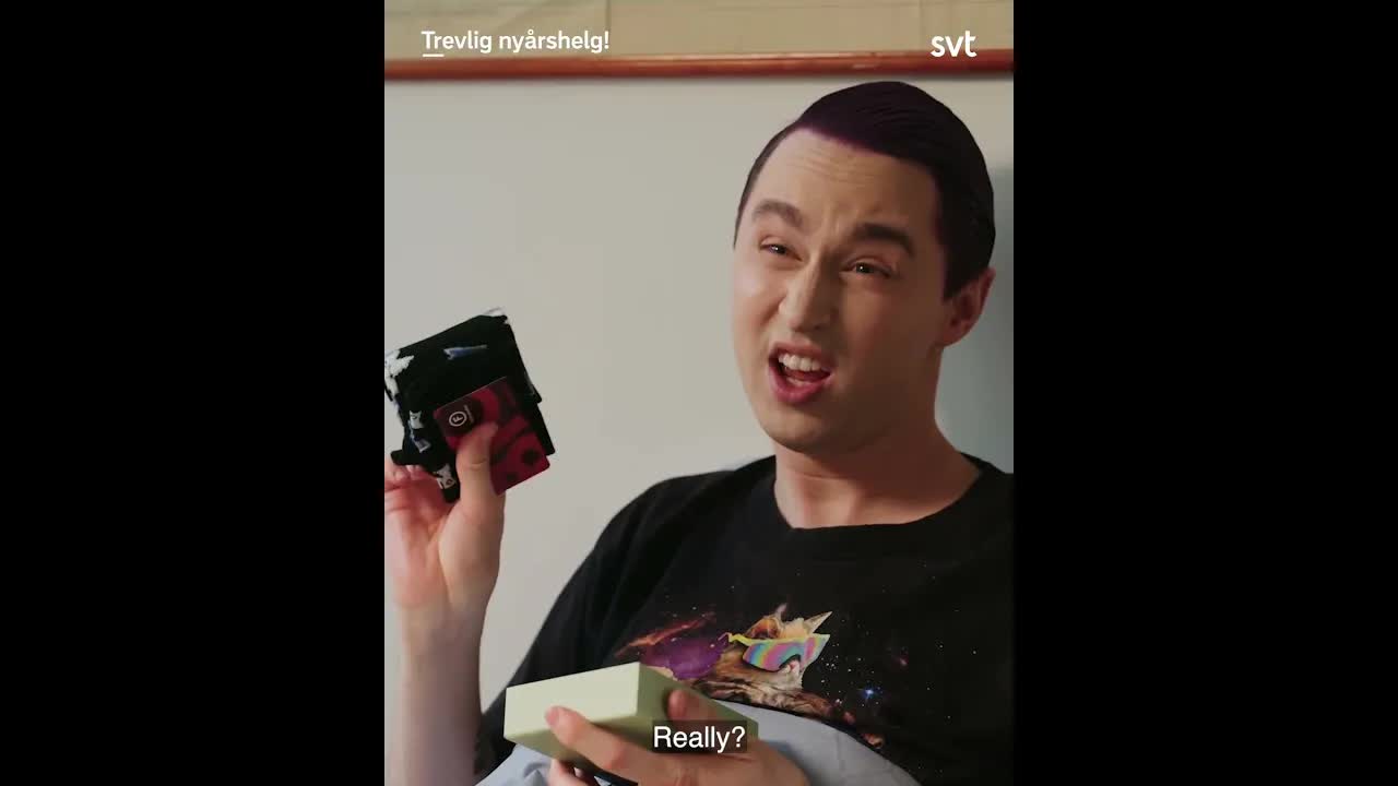 Gunnar firar sin födelsedag på nyårsafton