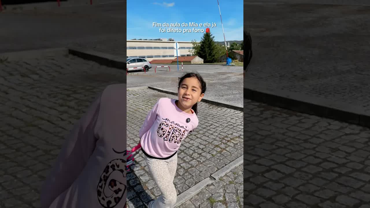 Rotina da Mia depois da escola com o pai