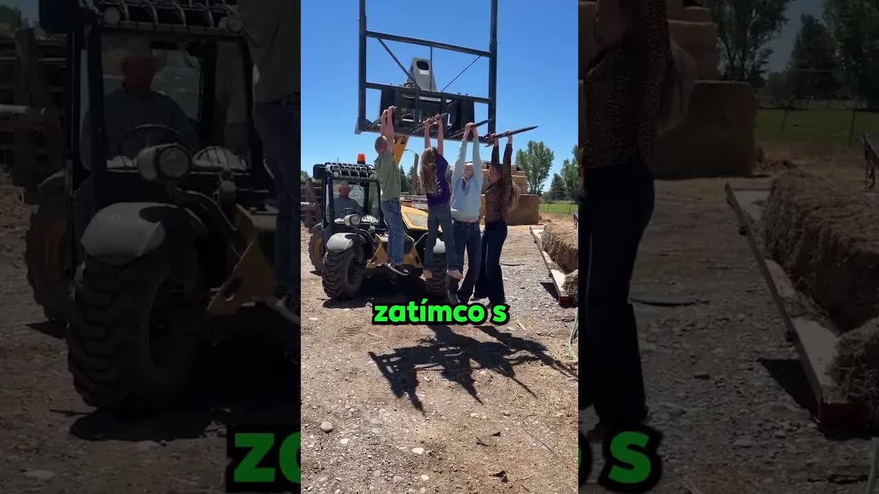 Tatínek testuje sílu úchopu svých dcer