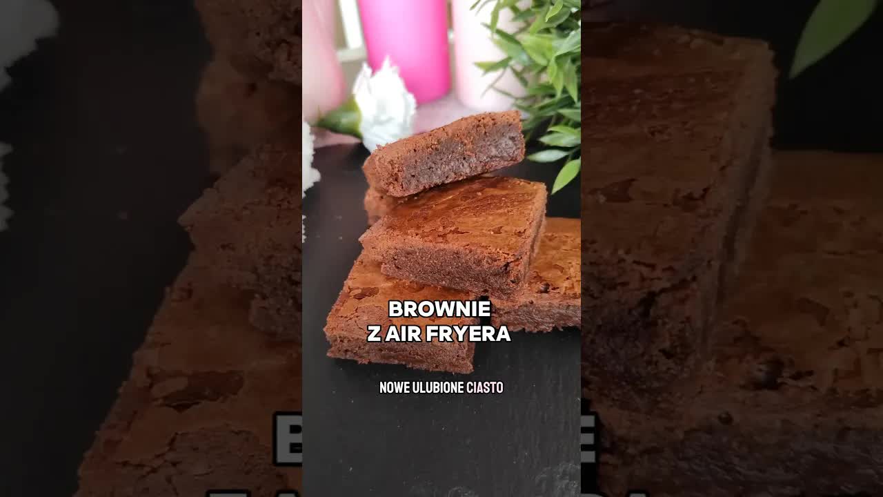 Przepis na brownie z air fryera