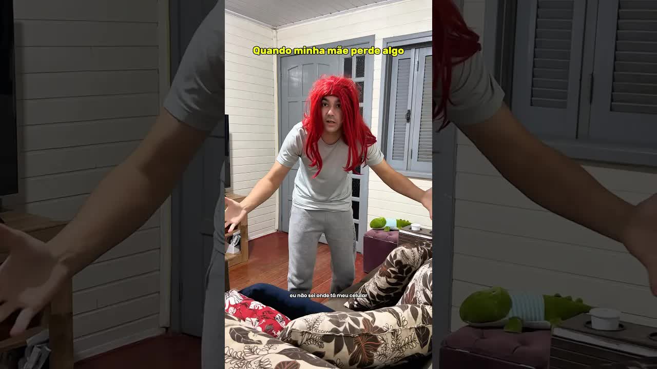 Quando minha mãe perde algo