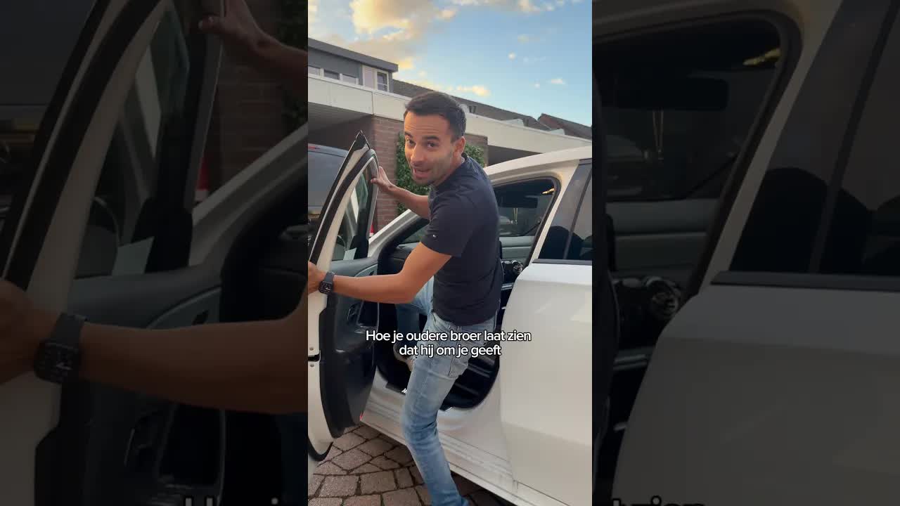 Een ruzie in de auto over geld en kleding