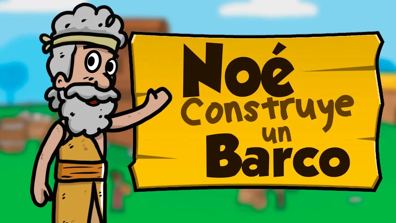 Noé construye el arca y se prepara el diluvio