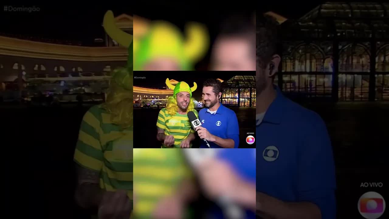 Imitando sotaques brasileiros no Domingão