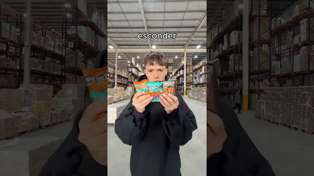 Escondí alfajores para un desafío entre amigos