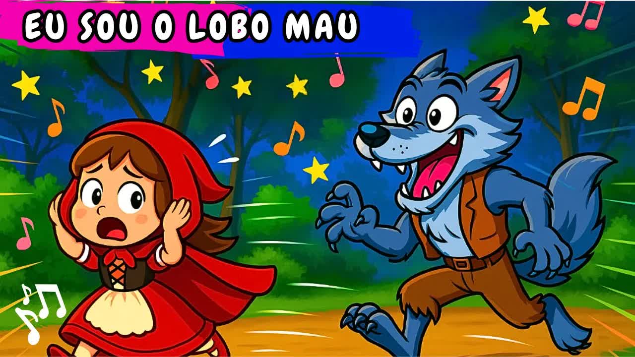 Música Infantil: Sou o Lobo Mau