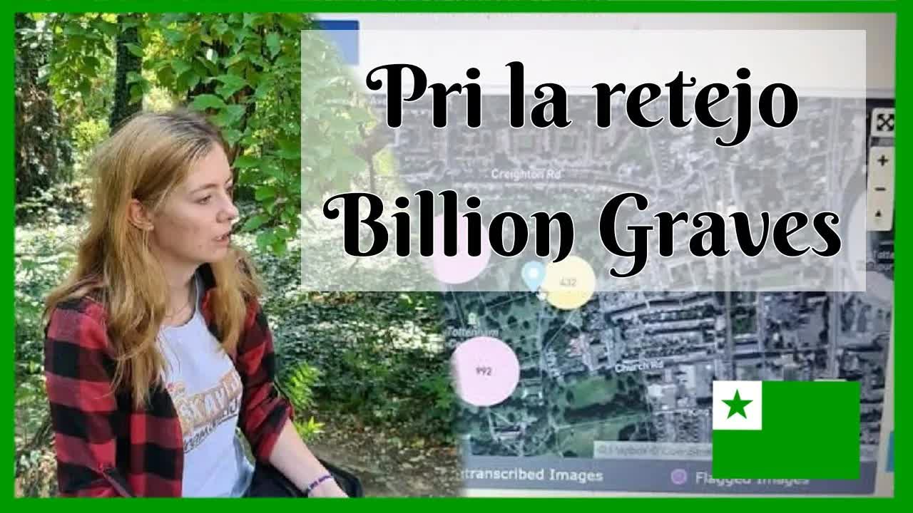 Pri Billion Graves: Tombejaj Fotoj kaj Transskriboj