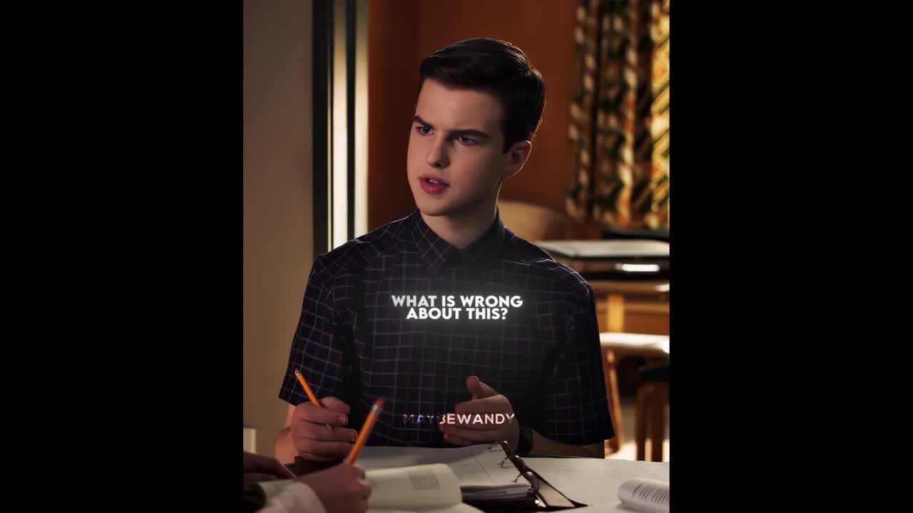 Sheldon Gets Tutoring Lessons From A Classmate