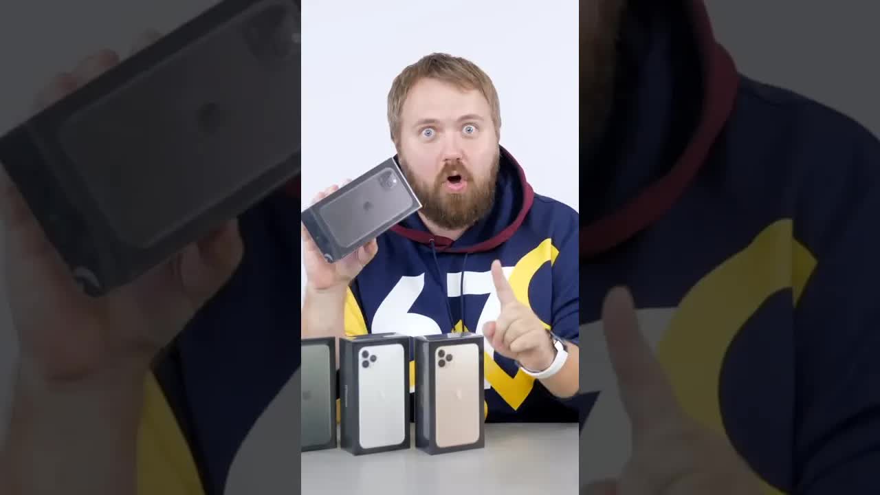 Распаковка всех iPhone от 5S до 17