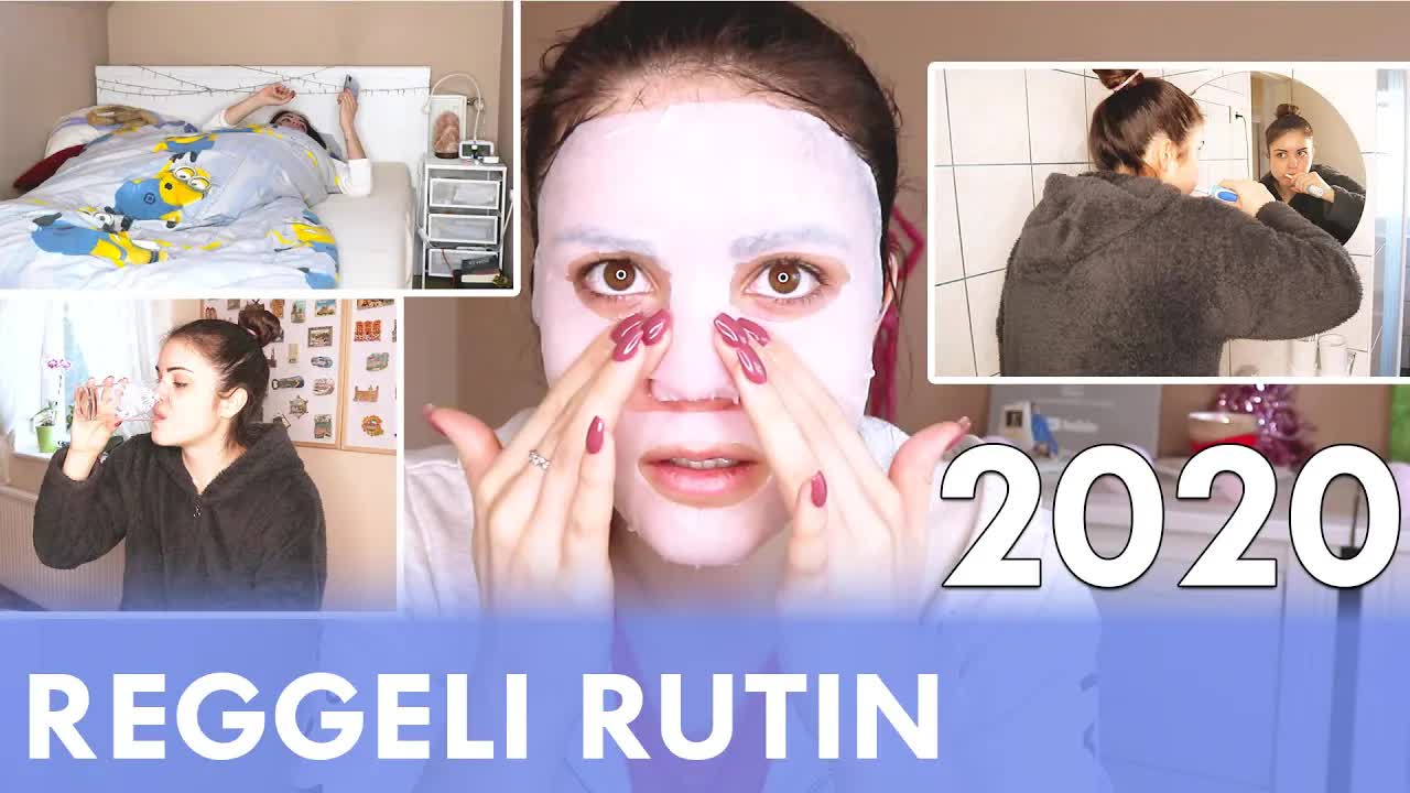 Reggeli és arcápolási rutin 2020