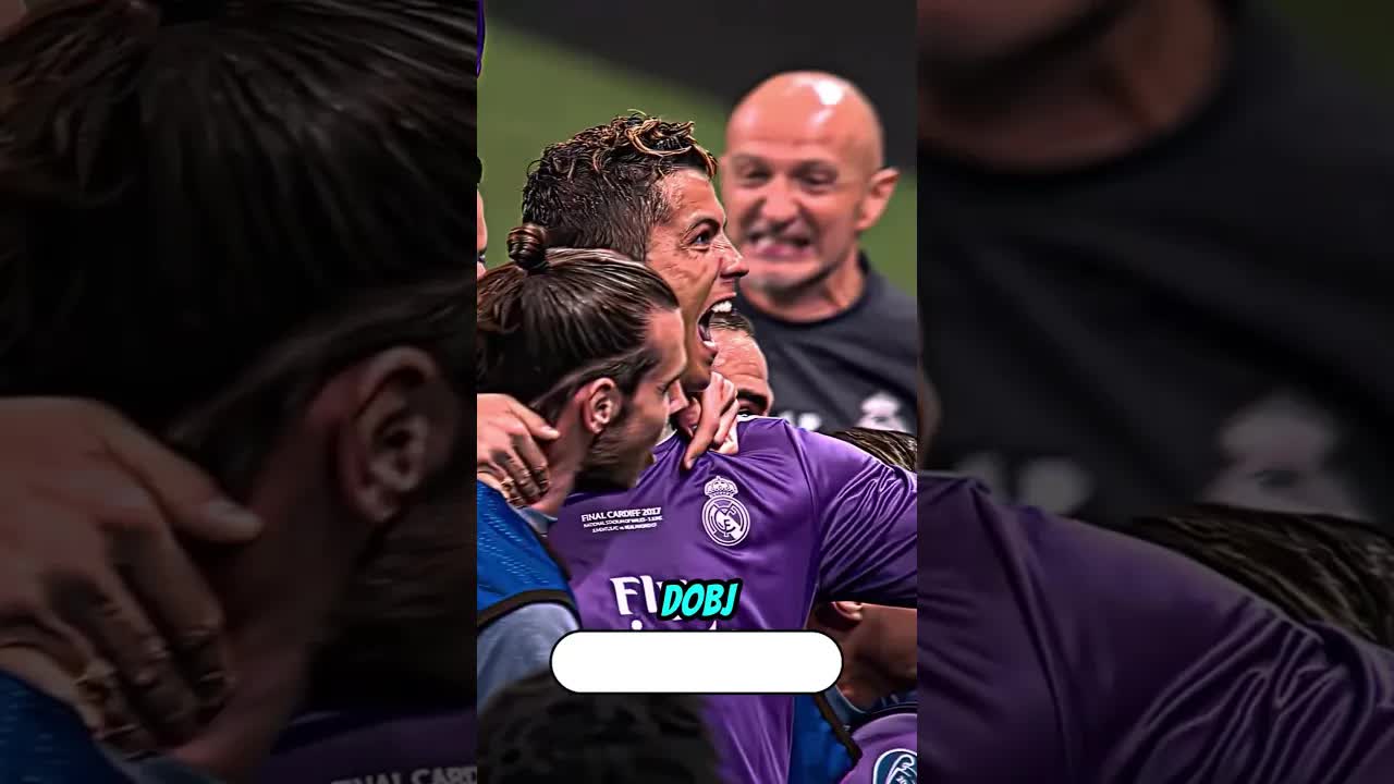 Kisfiú gumiszalag-labdát készít Ronaldo számára