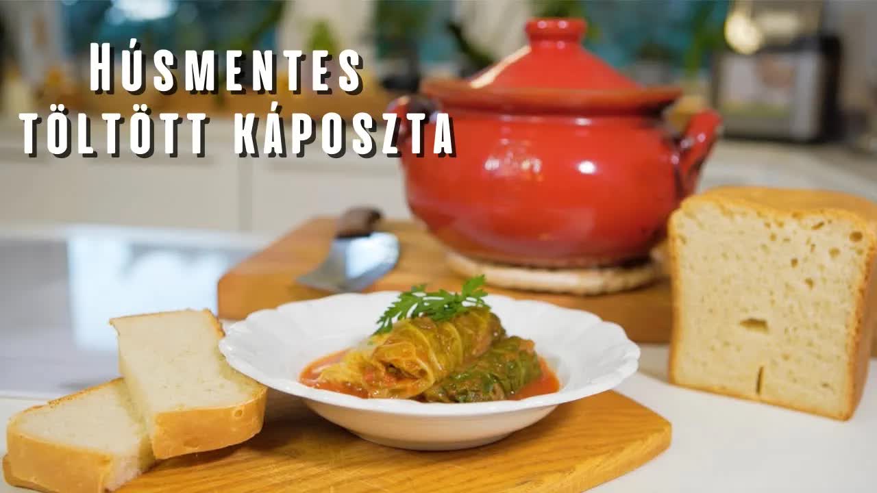Húsmentes töltött káposzta egészségesen