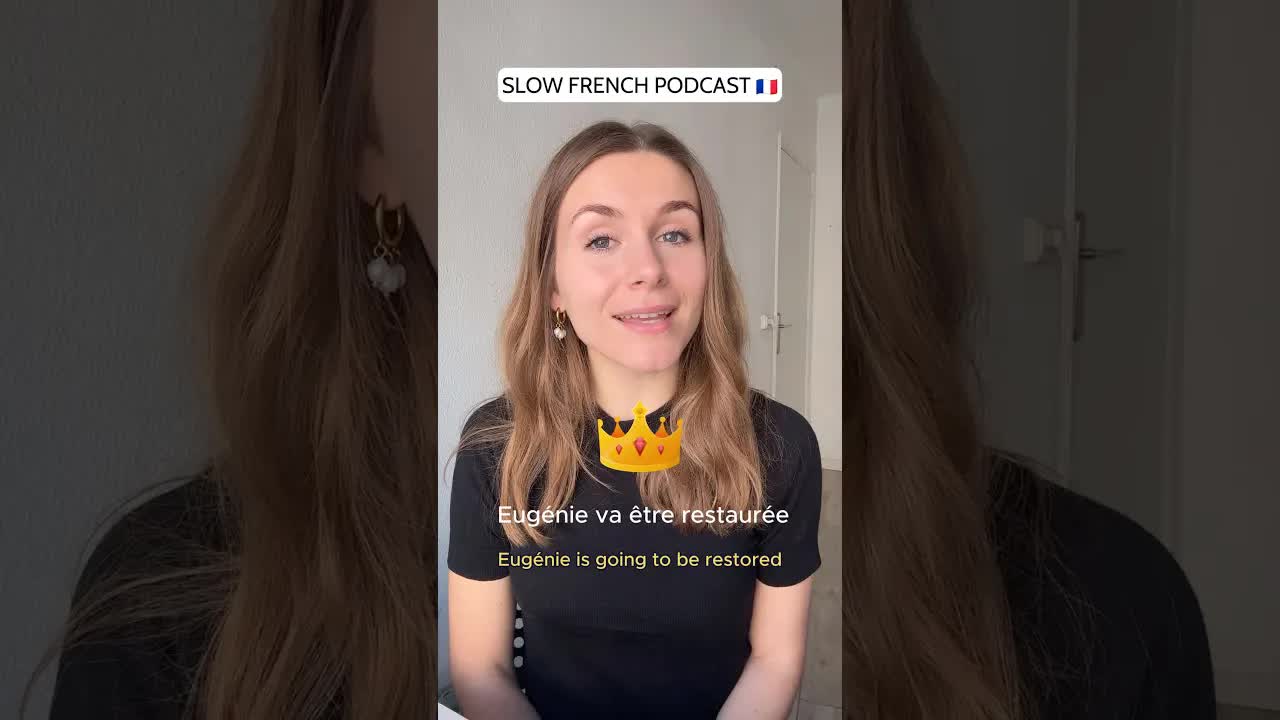 La couronne de l'impératrice Eugénie restaurée