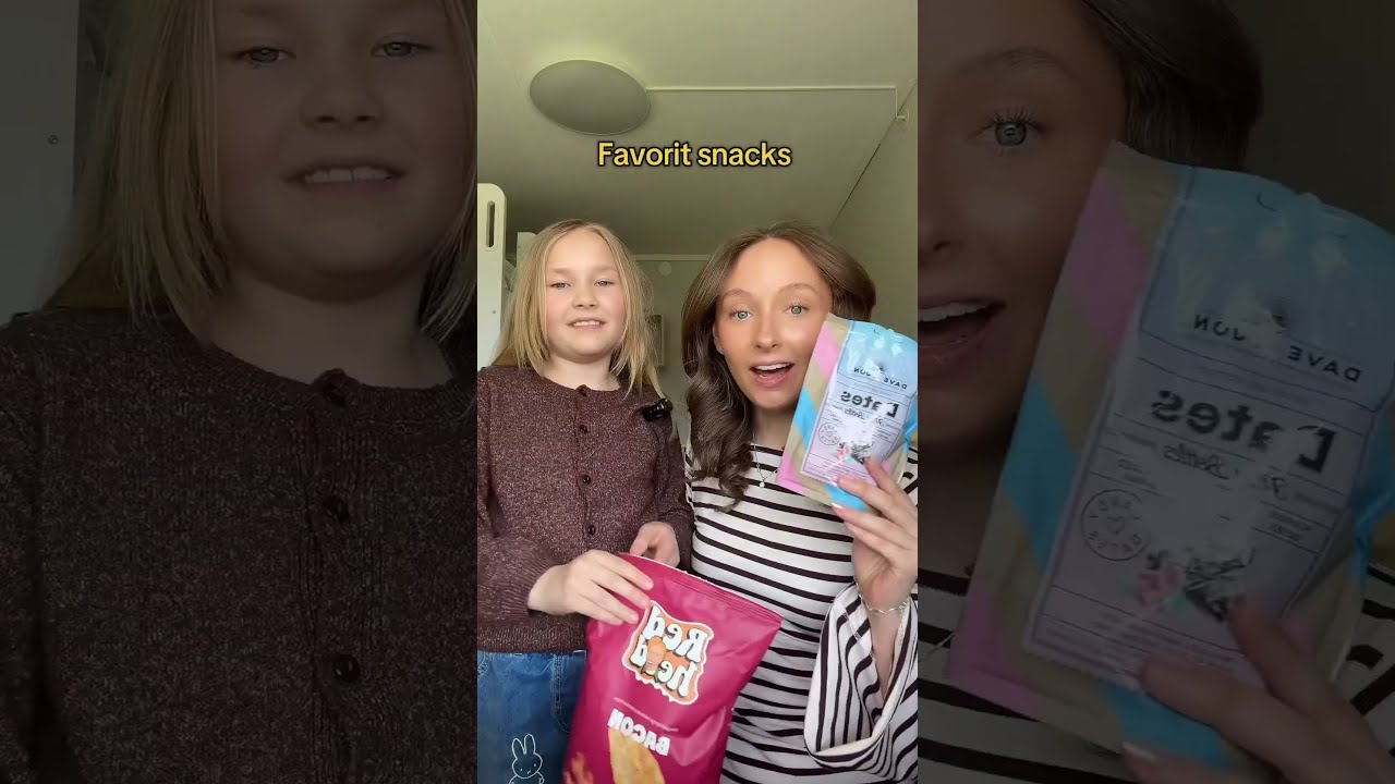 Köper varandras favoritgodis och snacks