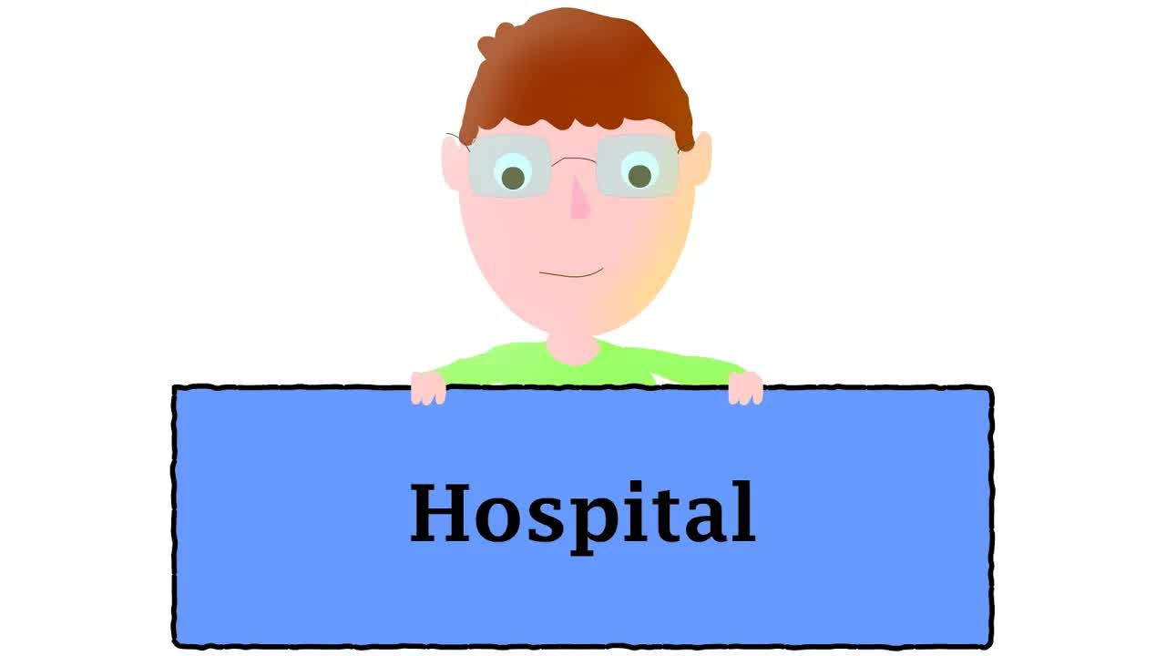 L'avi caigut i l'habitació de l'hospital