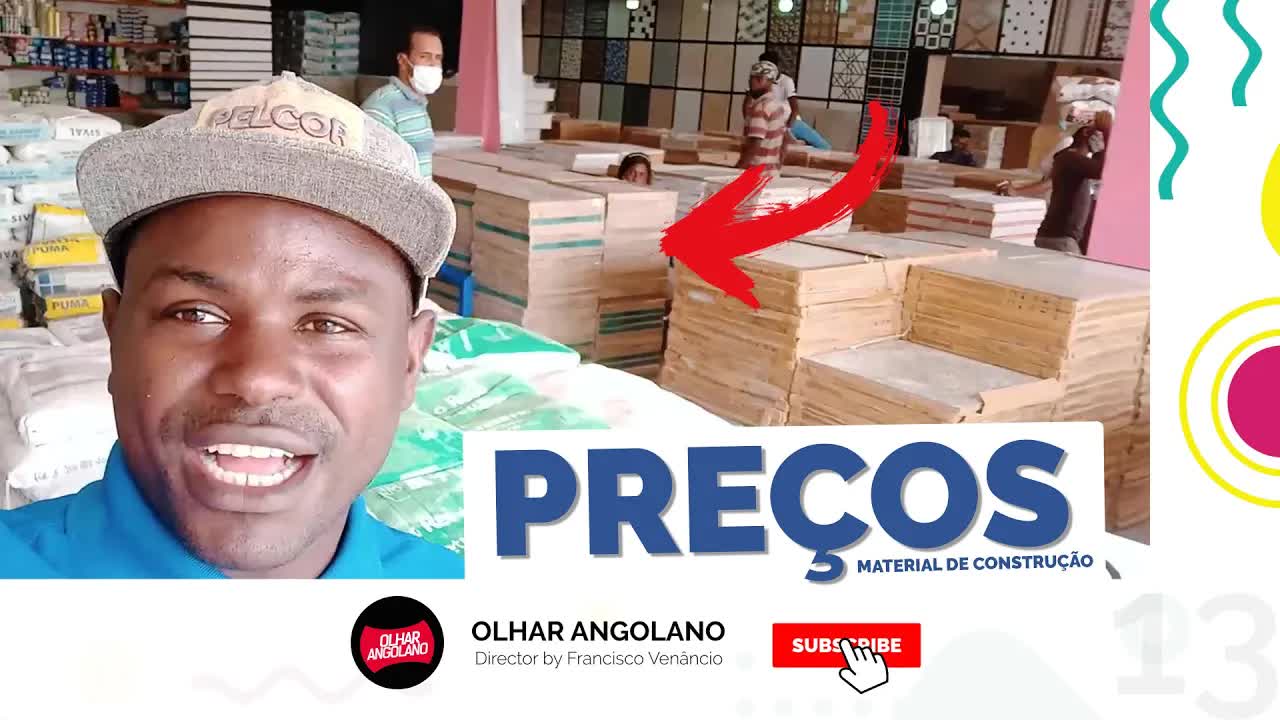 Preços de materiais para construir casa em Luanda