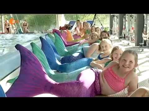 Schwimmen lernen wie eine echte Meerjungfrau