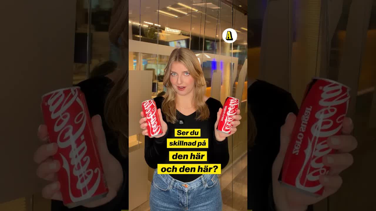 Reaktioner på Coca-Colas nya design