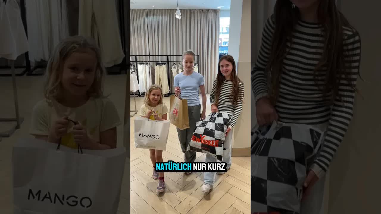 Einkaufsbummel mit den Mädchen in Hannover