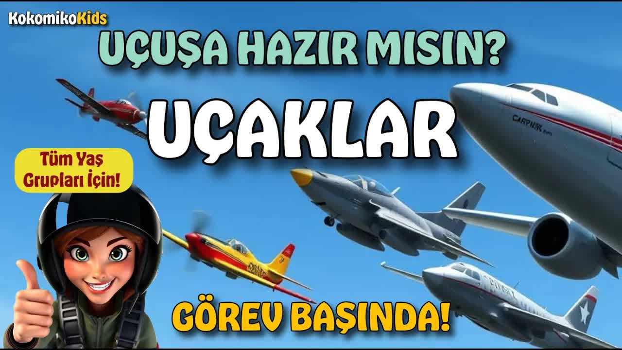 Uçaklar Şarkısı: Havacılığı Tanıyalım