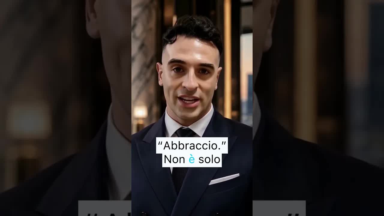 Parole italiane che sembrano carezze