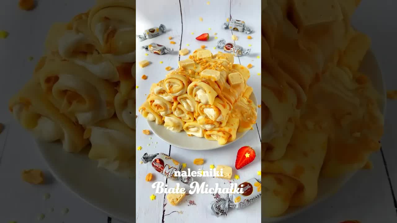 Proste naleśniki smakujące jak białe Michałki