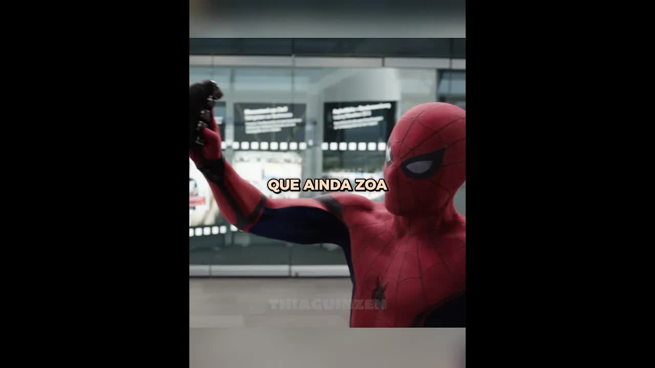 Nunca jogue nada no Homem-Aranha