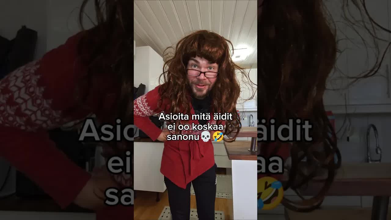 Pyydän juomaa äidiltä ja lupaan siivota