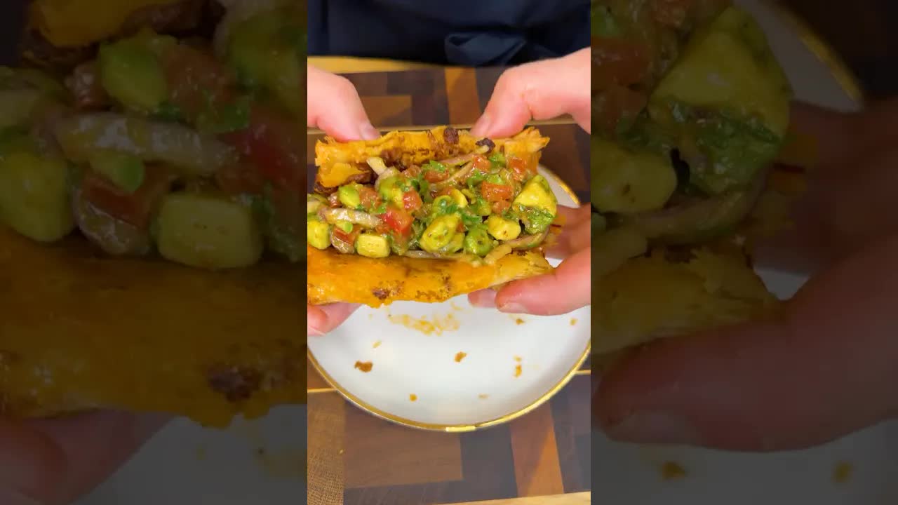 Schnelle Fake-Tacos mit Hack und Blätterteig