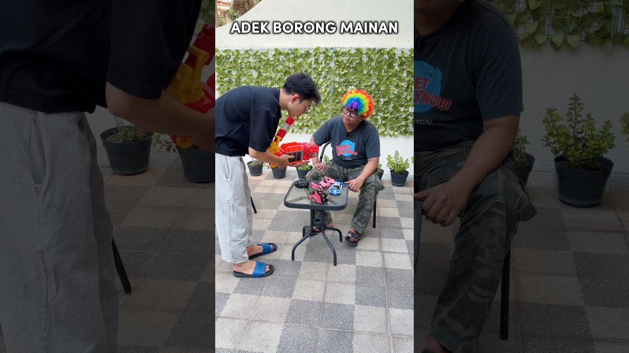 Adik Borong Mainan dan Marah Ayah