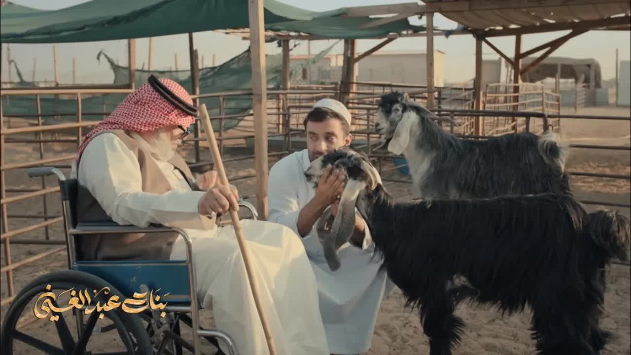 حابس يتقمص دور الشاعر في الجاخور